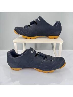 Giro Privateer R Men's 12.5 MTB Cycling Shoes Black Orange Hook Loop Mountain